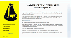 Desktop Screenshot of fiskegarn.dk